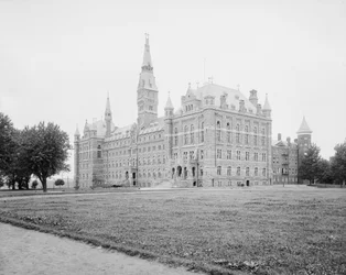 Általános nézet, Georgetown Egyetem, Washington, D.C., 1904 körüli évek